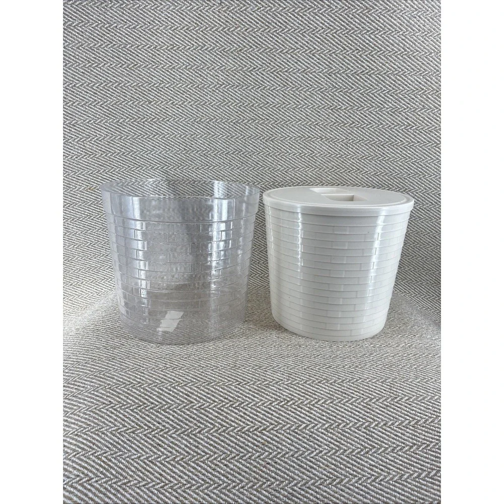 Longaberger 2003 Ice Bucket Basket, Liner, Protector, Lid, Insulated Bucket